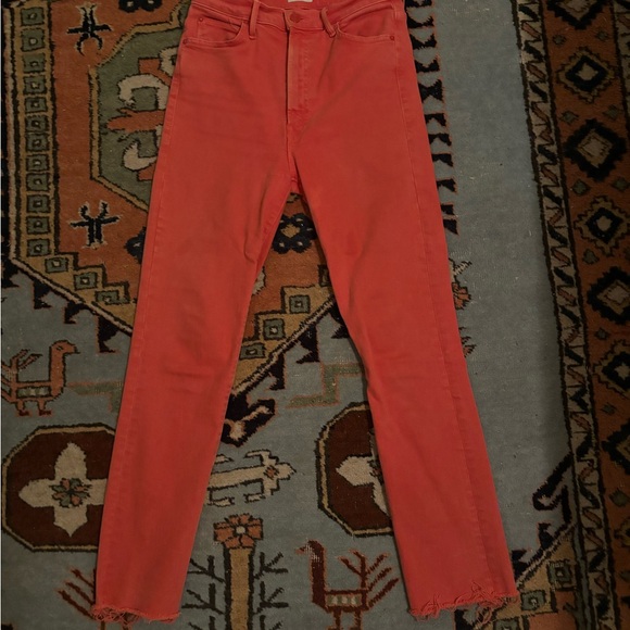 Mother Denim Swooner Rascal Ankle Fray - Picture 3 of 4